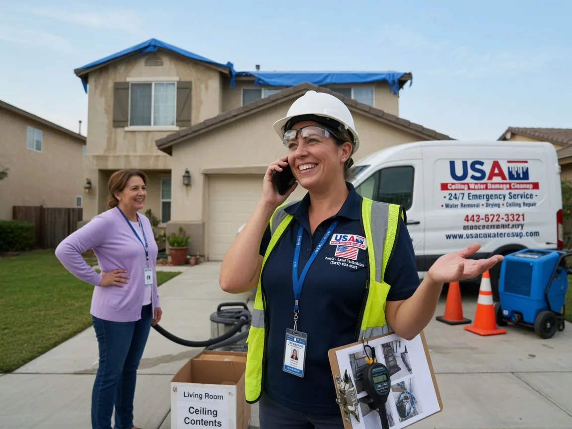 Ceiling Water Damage Restoration Beach City, OH FAQs